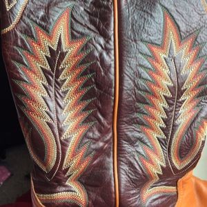 Tony Lama 10 row stitch Boots, Men’s 12 D